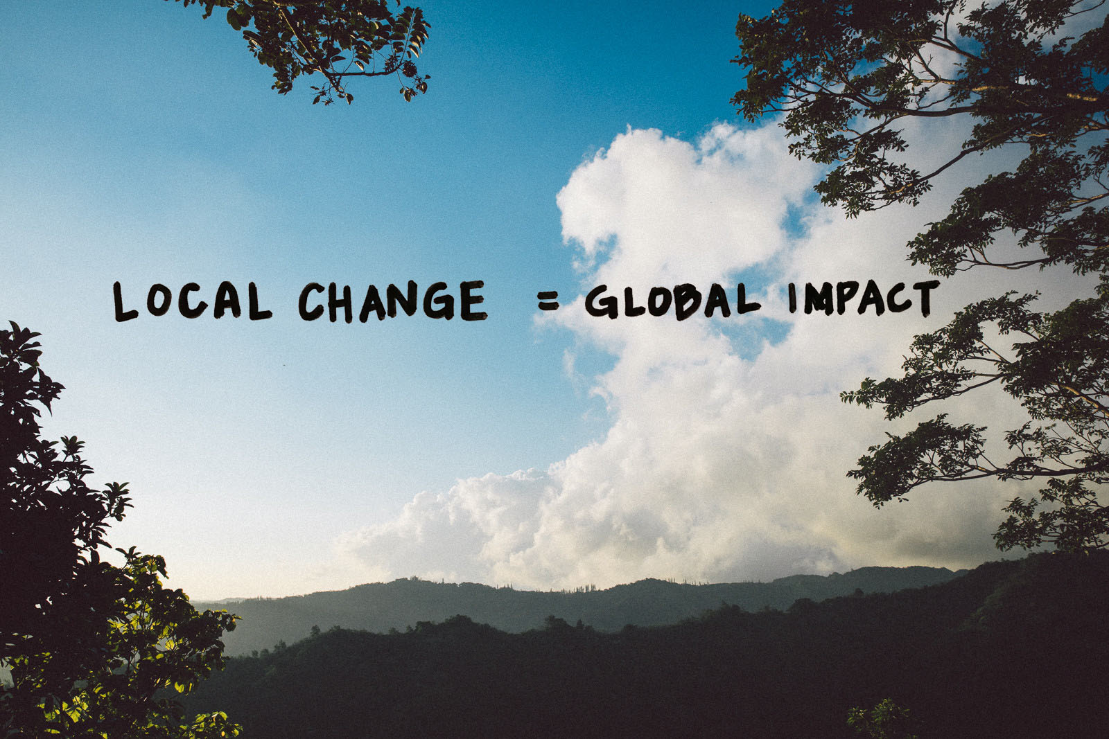 Local change equals to global impact