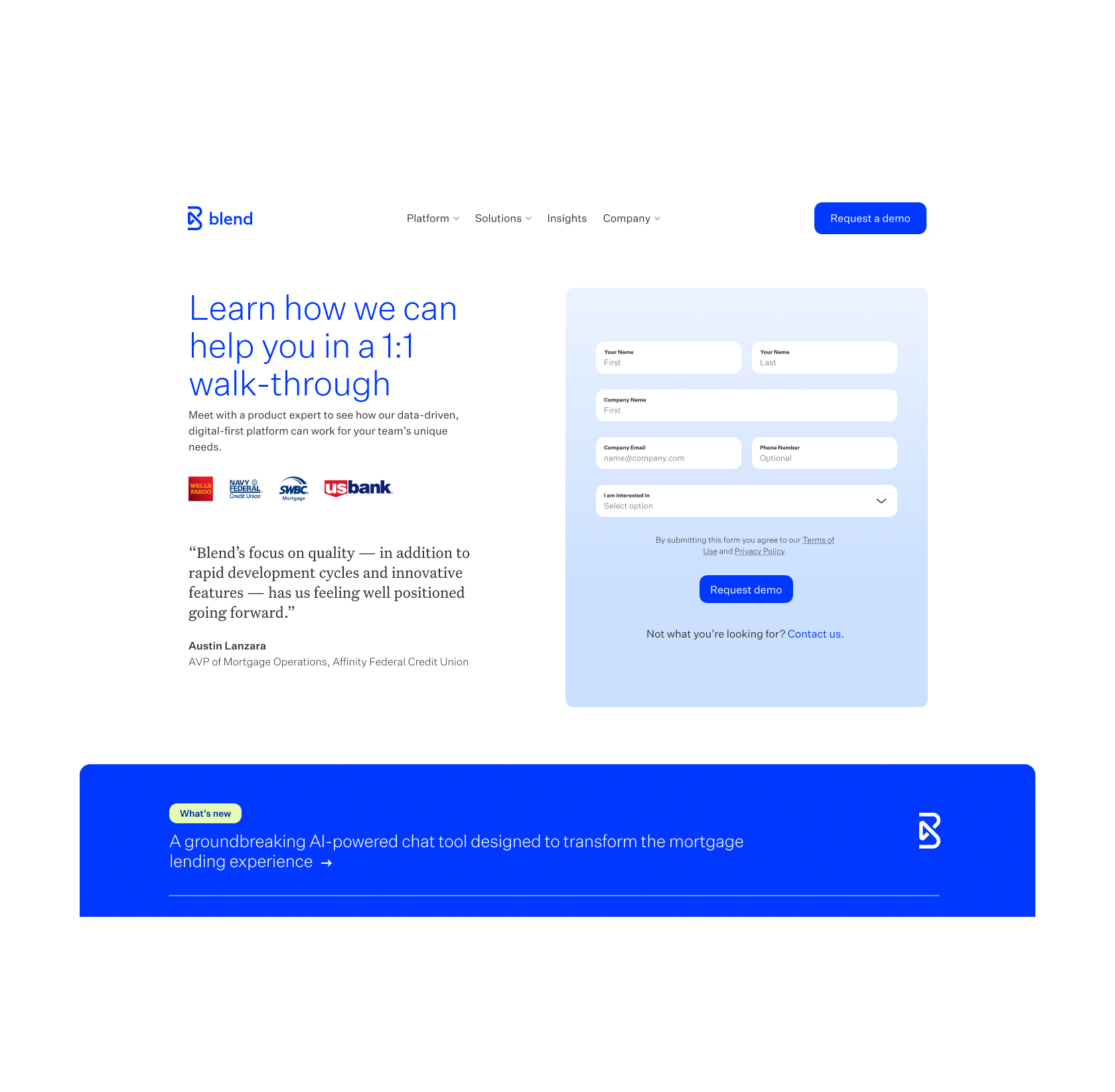 Blend Contact screenshot