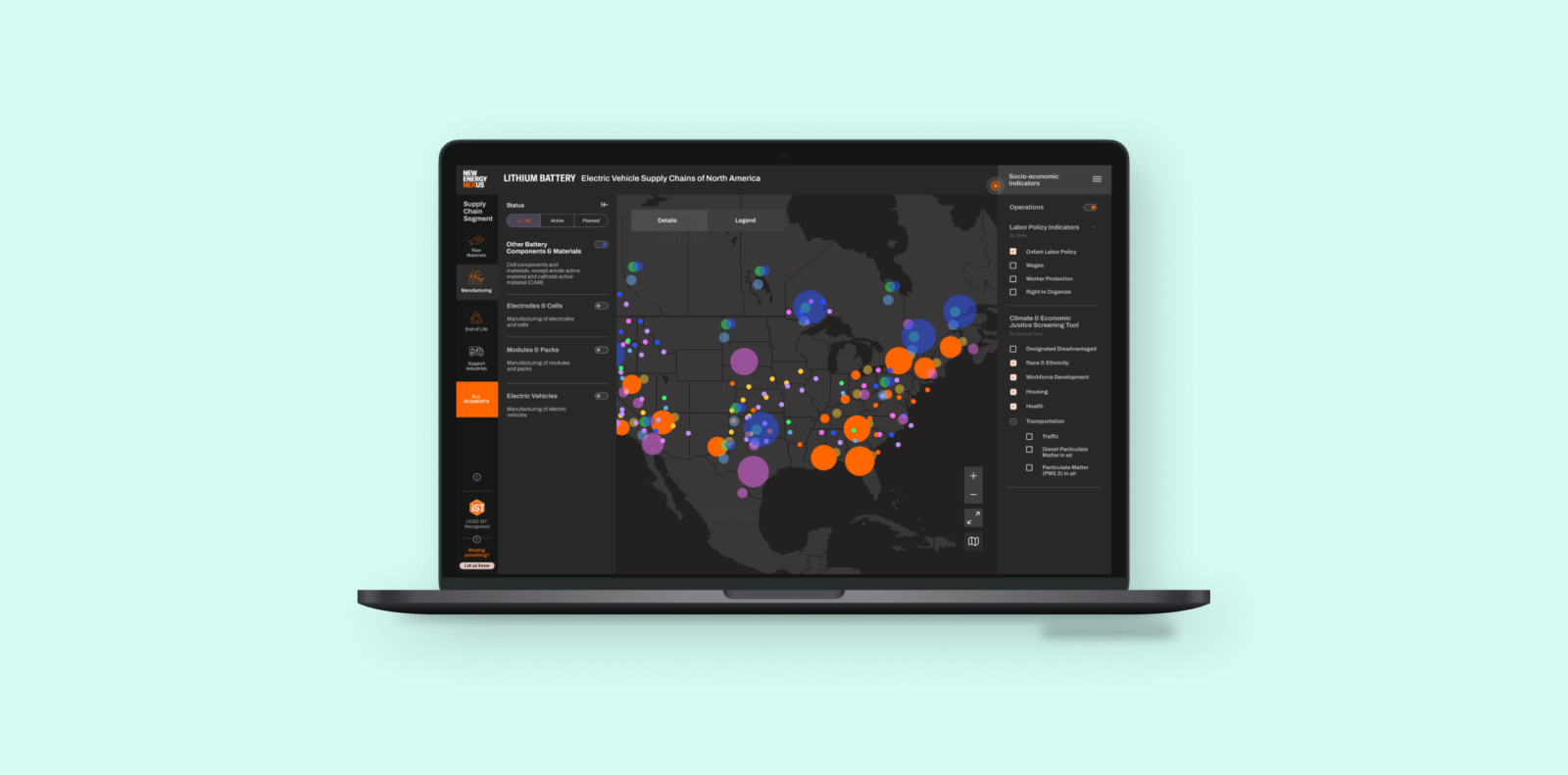 New Energy Nexus Lithium Map » Mangrove Web