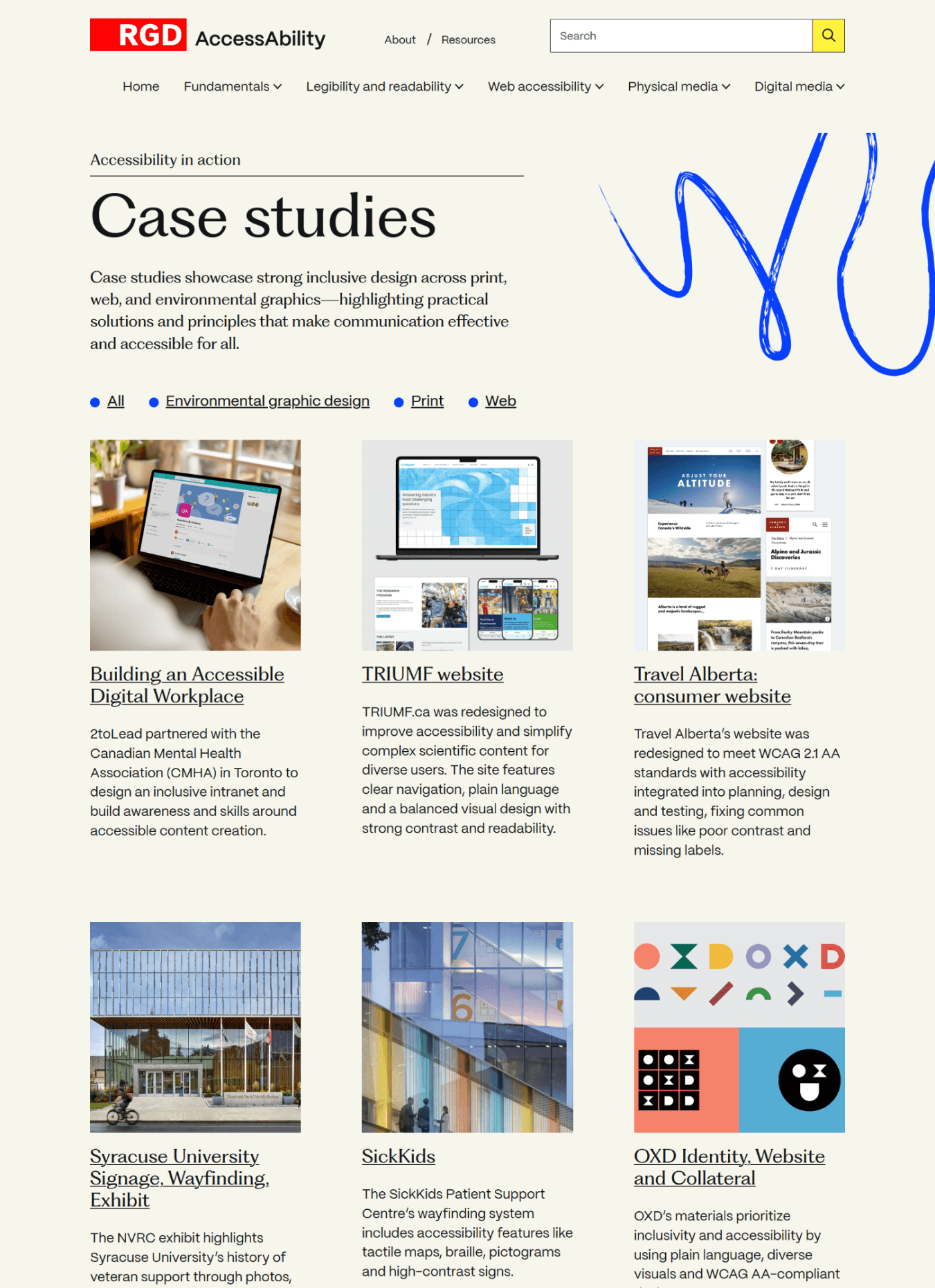RGD Case Study page screenshot
