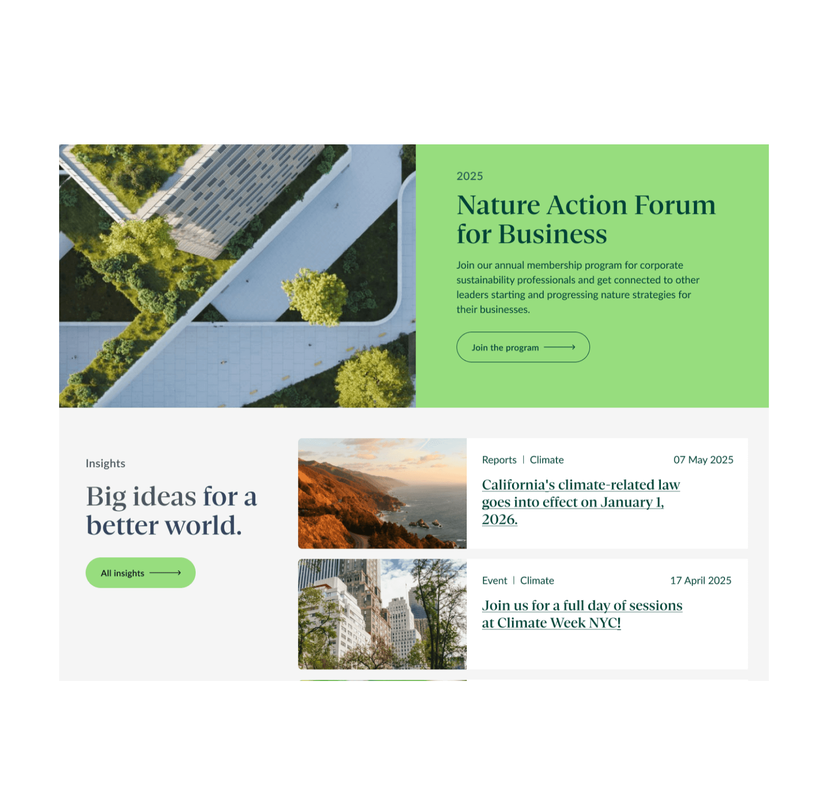 RGD AccessAbility About page screenshot