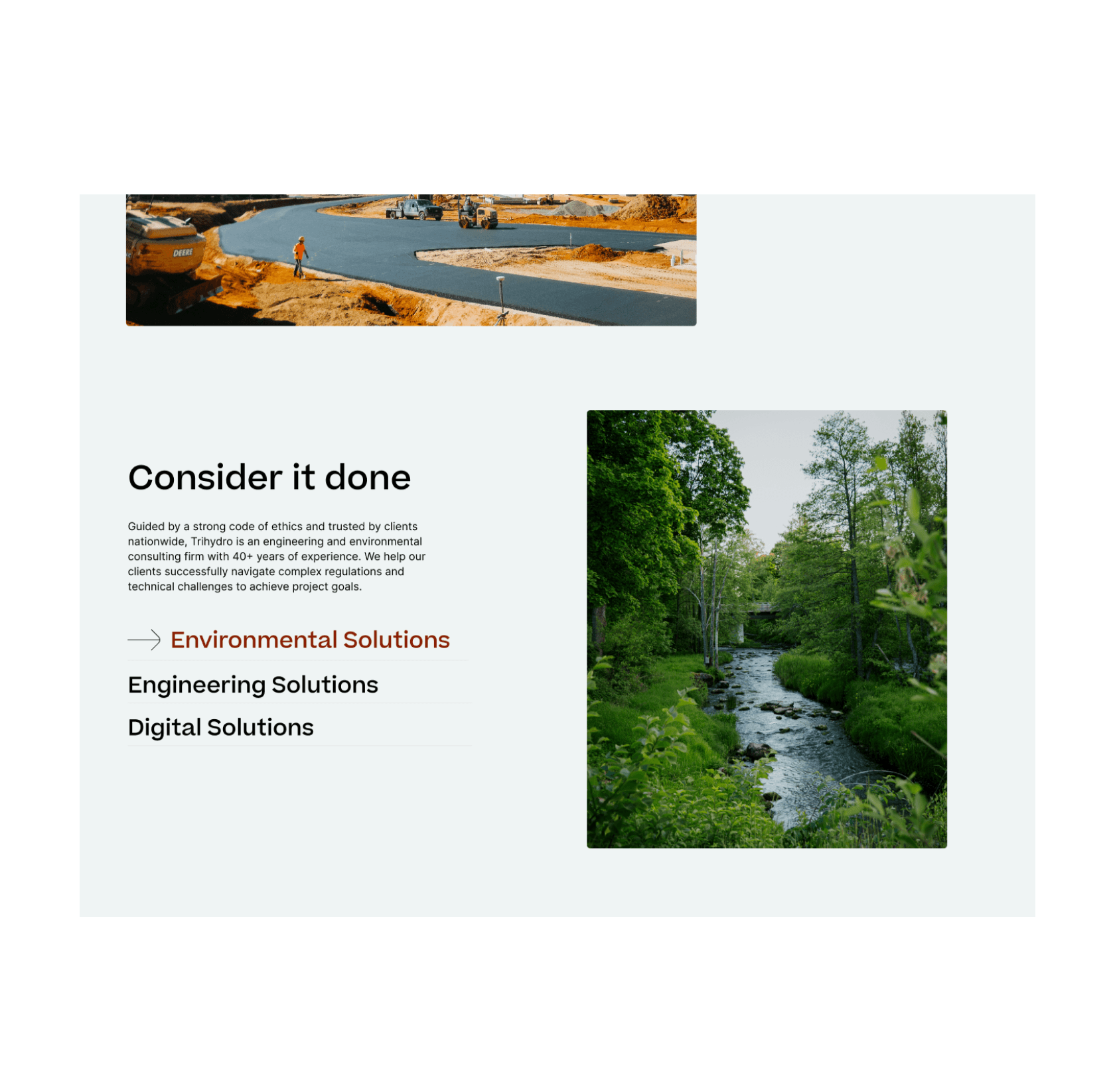 Trihydro home screenshot