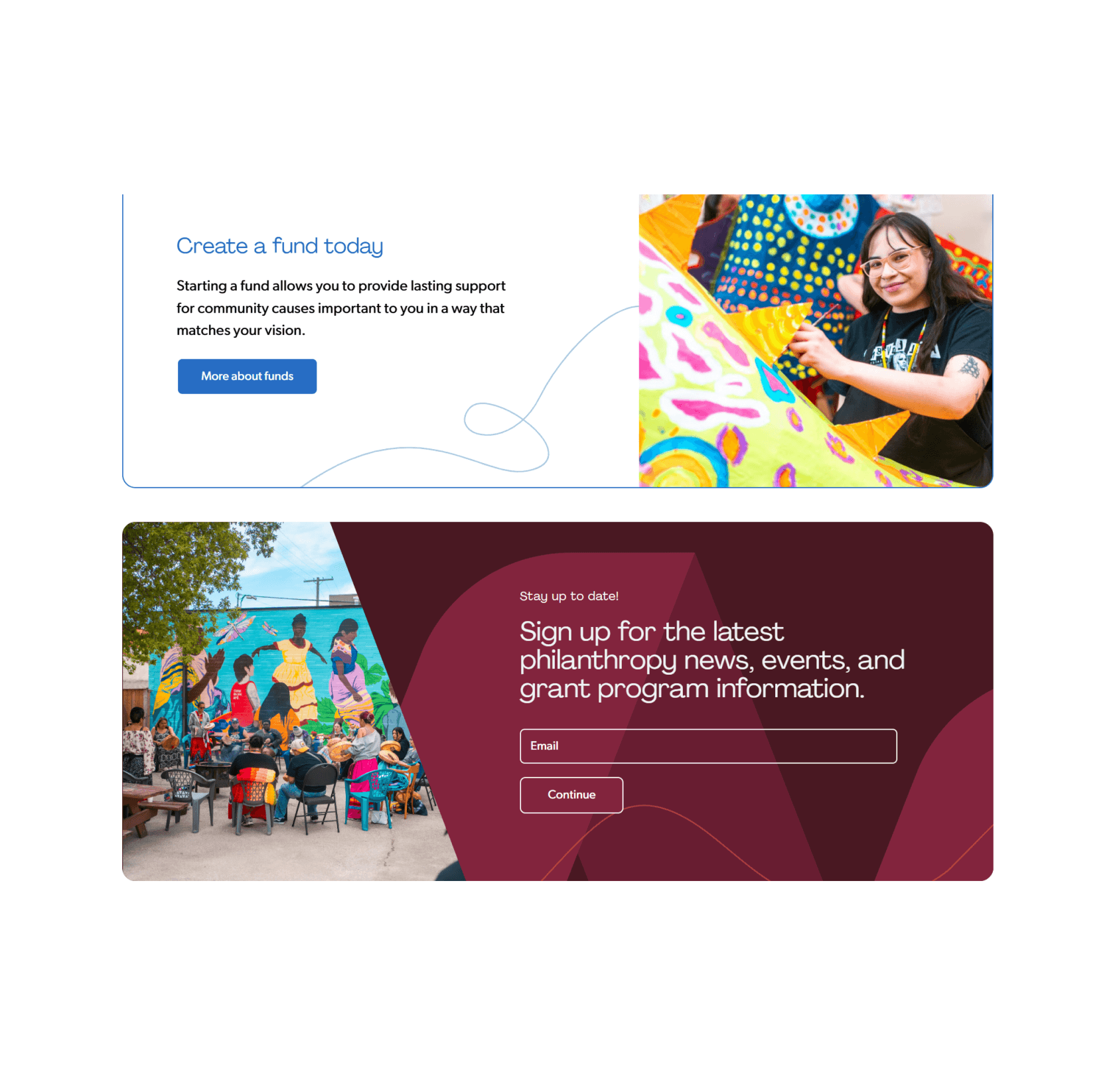 Winnipeg Foundation home screenshot3